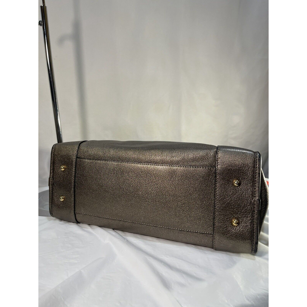 Loewe Amazona Bronze Goatskin Tote/Shoulder Handbag - Picture 6 of 9